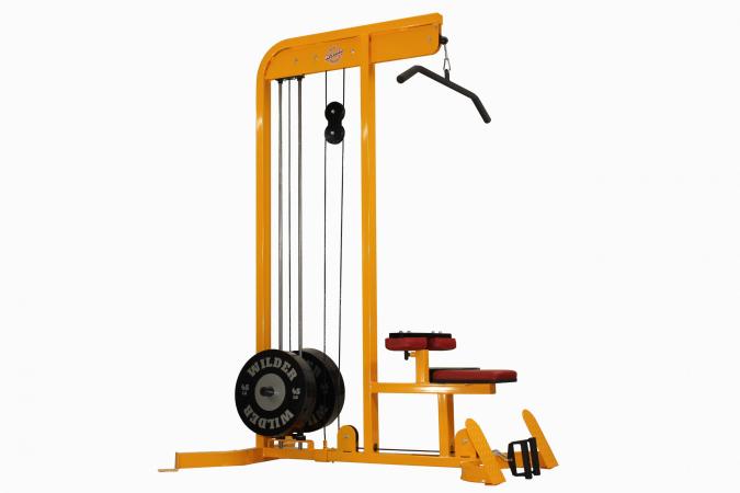 Wilder Fitness Plate Loaded Lat Pulldown Low Row Combo